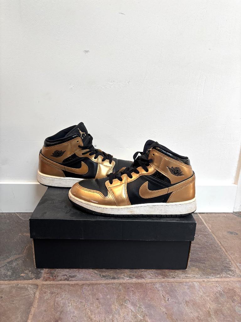 Air Jordan 1, Nike Air Jordan, Zwart, Ophalen of Verzenden, Sneakers of Gympen