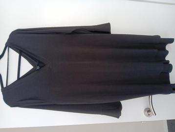 Te Koop: YOEK Tuniek/Jurk,  mt 46/48. Zwart. (J-57) beschikbaar voor biedingen