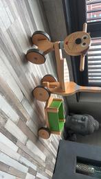Loopfiets houten poes, Ophalen, Zo goed als nieuw, Overige merken, Met kar of aanhanger