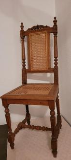 Antieken Eikenhouten stoel, Gebruikt, Bruin, Eén, Hout