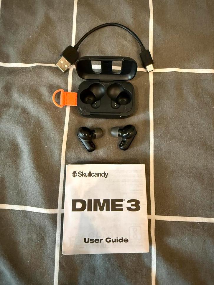 Skullcandy DIME 3 oortjes, Telecommunicatie, Mobiele telefoons | Oordopjes, Nieuw, In oorschelp (earbud), Bluetooth, Ophalen