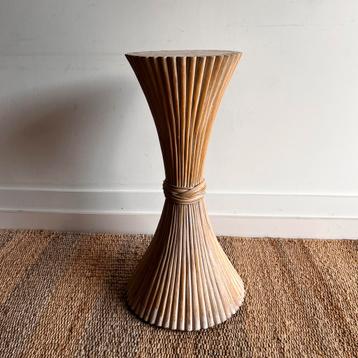 Rotan bamboe diabolo zuil McGuire Mid Century Vintage beschikbaar voor biedingen