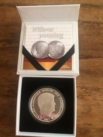 Willemspenning 2013 Zilver beschikbaar voor biedingen