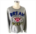 Essentiel Antwerp grijze sweater trui dream CHCS 38/40, Maat 38/40 (M), Verzenden, Zo goed als nieuw, Essentiel Antwerp
