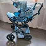 Poppenwagen blauw, Ophalen, Zo goed als nieuw, Babypop