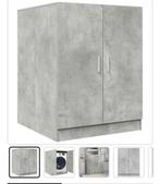 Wasmachine Kast Betonlook, Ophalen, Overige materialen, 100 tot 150 cm, Nieuw