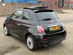 Fiat 500 1.2 Vintage '57 VIRTUAL/PANO/LEDER/CARPLAY/APK-AUG-, Auto's, Fiat, Gebruikt, 4 cilinders, 840 kg, Zwart