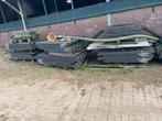 Asbest vrije golf platen, Doe-het-zelf en Verbouw, Dakpannen en Dakbedekking, Ophalen, Zwart, Zo goed als nieuw, 15 m² of meer