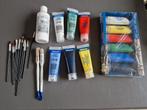 restant verf spullen (acryl), Ophalen of Verzenden, Gebruikt, Acrylverf