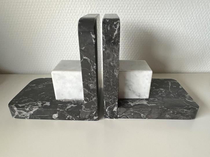 Marmeren Boekensteunen Set, Antiek en Kunst, Antiek | Woonaccessoires, Ophalen