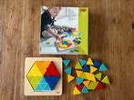 HABA legspel met houten driehoekjes, Overige typen, Ophalen of Verzenden, Zo goed als nieuw