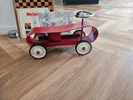 Vintage rode metalen loopauto, Ophalen of Verzenden, Gebruikt, Jongen of Meisje