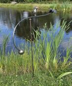 BALANSPRIKKER / IJSVOGEL / RVS/ TUINPRIKKER, Nieuw, Info@huisentuindecoratiemarie.nl, Huis en tuin decoratie marie, Peize