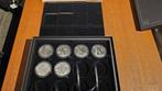 Lunar 3 2 oz proof set met 6 x de zelfde certificaat nummer, Ophalen of Verzenden, Setje, Zilver