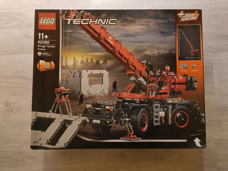 LEGO Technic Kraan voor alle Terreinen - 42082, Kinderen en Baby's, Speelgoed | Duplo en Lego, Nieuw, Lego, Complete set, Ophalen of Verzenden