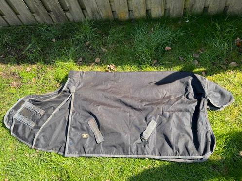 Regendeken MHS 0 gram 155 zwart, Dieren en Toebehoren, Paarden en Pony's | Dekens en Dekjes, Gebruikt, Deken, Ophalen of Verzenden