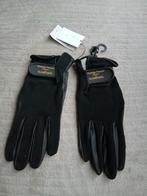 Leren paardrijhandschoenen zwart, Dieren en Toebehoren, Paardrijkleding, Ophalen, Overige typen, Overige soorten, Zo goed als nieuw