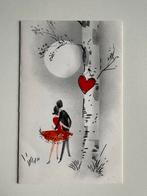 Vintage trouwkaart, 1970, Verzamelen, Geboortekaartjes en Visitekaartjes, Ophalen of Verzenden, Voor 1970, Geboortekaartje