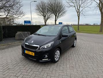 Peugeot 108 1.0 12V E-vti 51KW 5DR 2014 Zwart 91DKM! NAP! beschikbaar voor biedingen