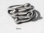Prachtige gecaste/gegoten Mexicaanse ring (Afmeting: 20 mm), Overige materialen, 20 of groter, Verzenden, Nieuw