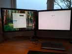 2x Dell U2410 inclusief monitorarm, Computers en Software, Monitoren, Ophalen, VGA, Gebruikt, IPS