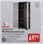 Kast van Aldi 173x68x39 cm, Huis en Inrichting, Ophalen, Nieuw, 50 tot 100 cm, Minder dan 100 cm