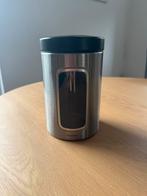 Brabantia vensterbus voorraadbus fingerprintproof, Ophalen of Verzenden, Zo goed als nieuw, Overige