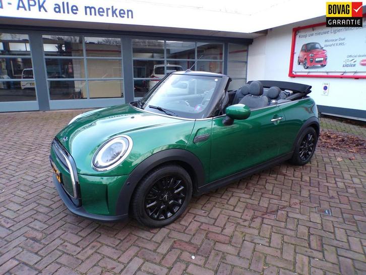 Mini Cabrio 1.5 Business Edition Navi/Apple Car PlayAndroid/, Auto's, Mini, Te koop, Cabrio, ABS, Achteruitrijcamera, Airbags