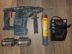 Bosch Boorhamer GBH 18V-26, Boor- en/of Breekhamer, Ophalen of Verzenden, Variabele snelheid, Gebruikt