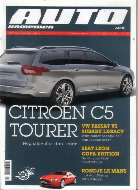 Autokampioen 13 2008 : Aston Martin V8 Vantage - Citroen 2CV, Boeken, Auto's | Folders en Tijdschriften, Gelezen, Algemeen, Ophalen of Verzenden