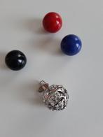 Zwangerschapsbal, Engelsrufer, Tingelbal, Harmonybal, Verzenden, Nieuw, Rood, Zilver