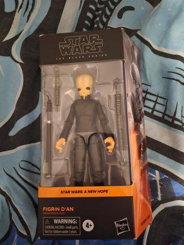 Star Wars The Black Series actiefiguur van Figrin D'an beschikbaar voor biedingen