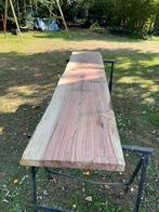 Reuze sequoia schaaldeel droog breed en schitterende kleur, Doe-het-zelf en Verbouw, Hout en Planken, 25 tot 50 mm, Nieuw, Ophalen of Verzenden