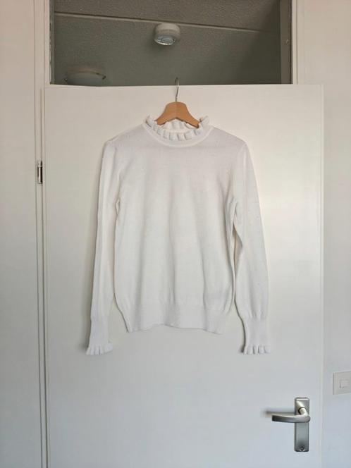 Trui - Nümph maat XS, Kleding | Dames, Truien en Vesten, Gedragen, Maat 34 (XS) of kleiner, Wit, Ophalen of Verzenden