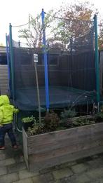 Trampoline met veiligheidsnet, ca 2x3 m / 200 x 300 cm, Kinderen en Baby's, Speelgoed | Buiten | Trampolines, Ophalen, Gebruikt