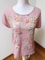 F46 MILLER & MONROE shirt roze maat M 38/40, Kleding | Dames, T-shirts, Maat 38/40 (M), Ophalen of Verzenden, Miller & Monroe