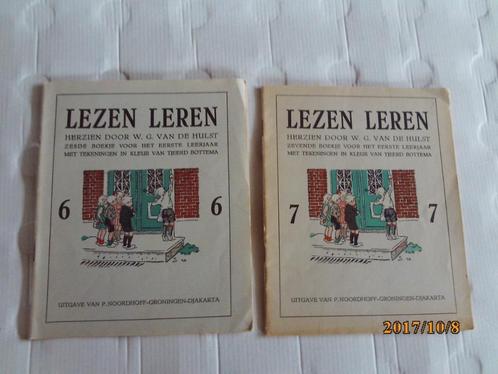 2 delen lezen leren - w.g.  van de hulst, Boeken, Schoolboeken, Gelezen, Ophalen of Verzenden