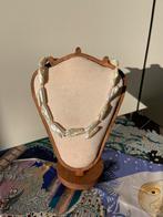 Ketting van barokparels met zilver, Ophalen of Verzenden, Nieuw, Zilver, Zilver