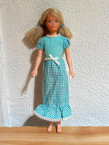 Quick curl skipper vintage barbie blond met originele jurkje beschikbaar voor biedingen