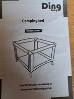 Campingbedje - Nieuwstaat!, Ophalen