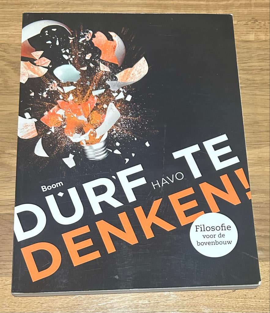 Filosofie HAVO - Durf te Denken!, Boeken, Ophalen of Verzenden, Nieuw, Wijsbegeerte of Ethiek