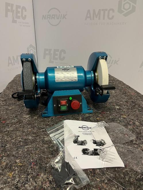 Werkbankslijpmachine Narvik SC 200TS, Doe-het-zelf en Verbouw, Gereedschap | Slijpmachines, Nieuw, Werkbankslijpmachine, Minder dan 700 watt
