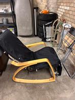 Moderne schommelstoel, Huis en Inrichting, Stoelen, Ophalen, Gebruikt, Bruin, Eén