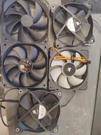 5x 120mm PC Fans - Corsair & Sinan, Ophalen of Verzenden, Gebruikt, Luchtkoeling