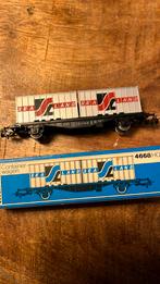 Containerwagon, Märklin 4668, Wisselstroom, Wagon, Ophalen of Verzenden, Zo goed als nieuw
