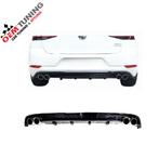 GOLF 7.5 R look Diffuser | 2017-20 | Hoogglans zwart + Tips, Ophalen of Verzenden