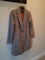 Dept. 19 winterjas ruit maat 36, Kleding | Dames, Jassen | Winter, Ophalen, Gedragen, Maat 36 (S), Oranje