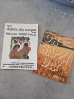 2 muziekboeken met gospel en spirituals, Zang, Ophalen of Verzenden, Zo goed als nieuw, Religie en Gospel