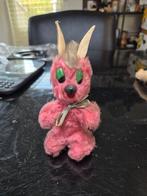 Vintage Roze Knuffel konijn, Ophalen of Verzenden, Gebruikt, Overige typen