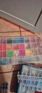 Groot lot Loom Bands en accessoires, Ophalen, Gebruikt, Materiaal